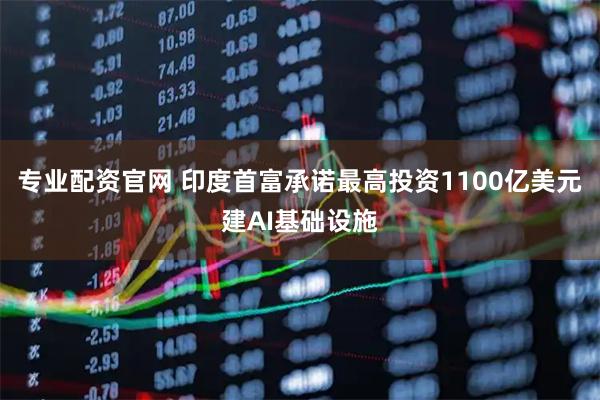 专业配资官网 印度首富承诺最高投资1100亿美元建AI基础设施